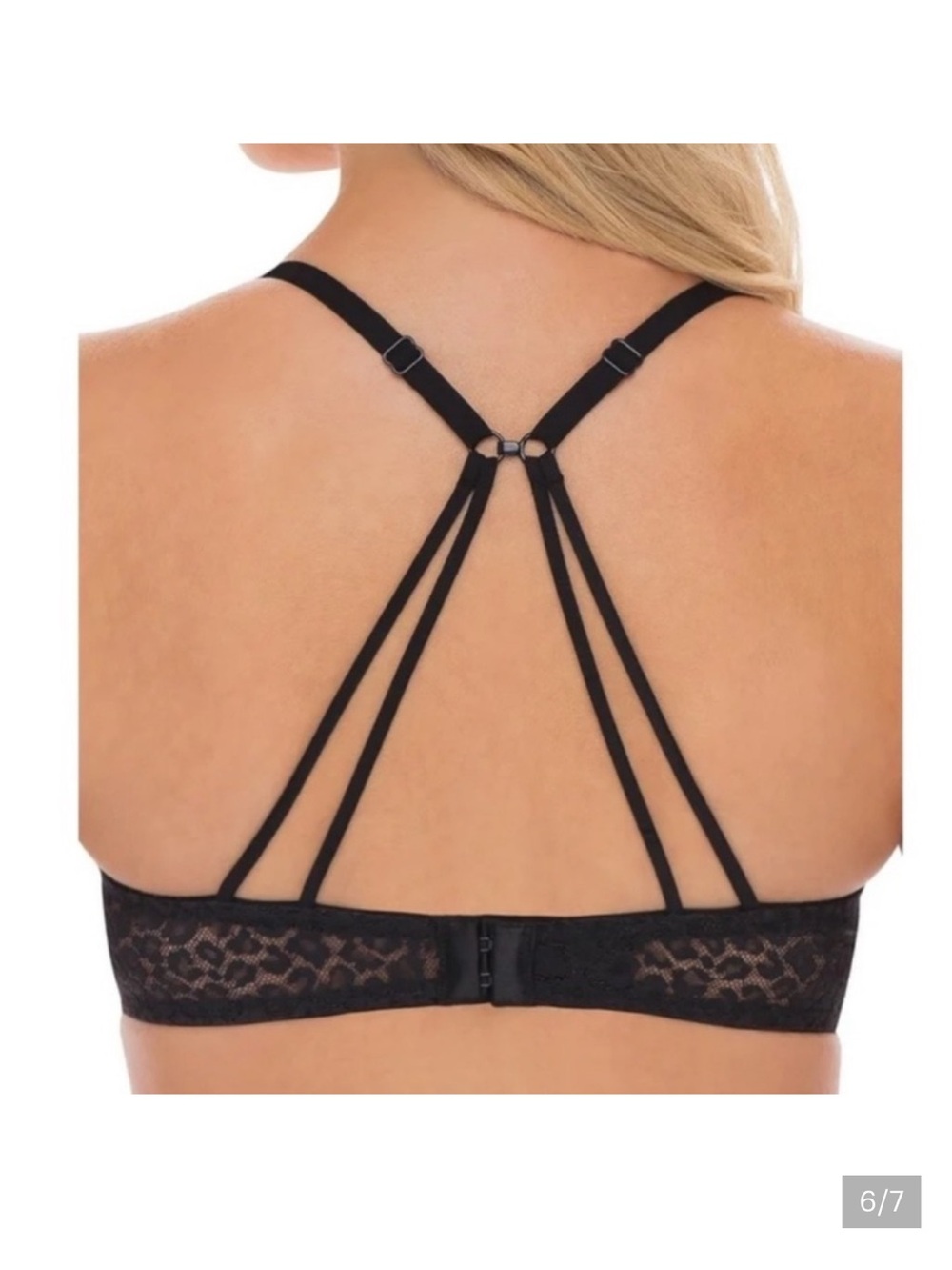 Set of 3 Women’s Lace Push Up Bra from No Boundaries - Picture 6 of 7